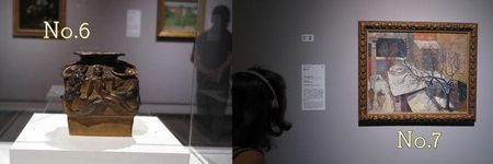 01_No.6《クレオパトラの壺》No.7《雪のパリ》ポール・ゴーガン